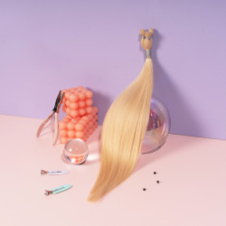 pony hand tied weft (the mini) goldie 18" 50g
