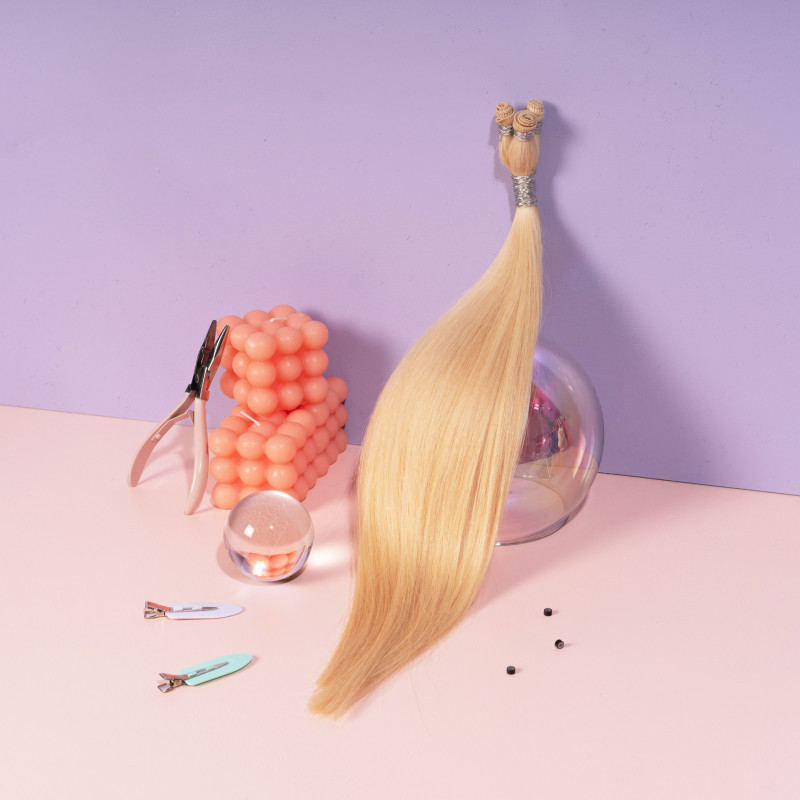 pony hand tied weft (the mini) goldie 18 50g
