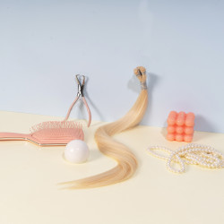 pony hand tied weft (the mini)  angel 22" 50g