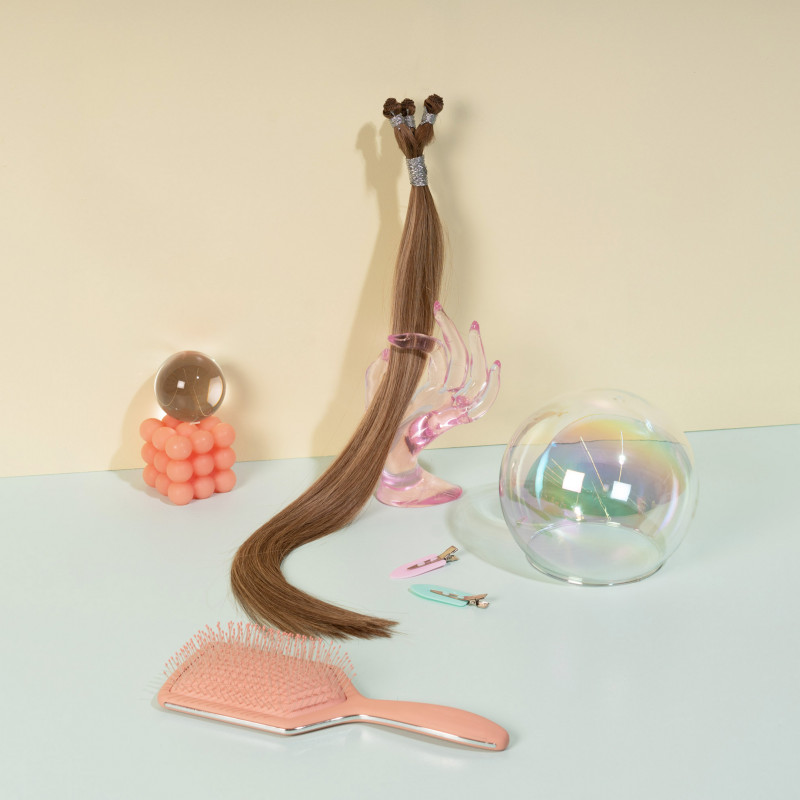 pony hand tied weft (the mini)  brandy 18