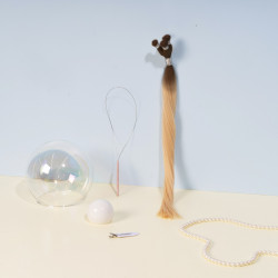 pony hand tied weft (the mini) dolly 18" 50g