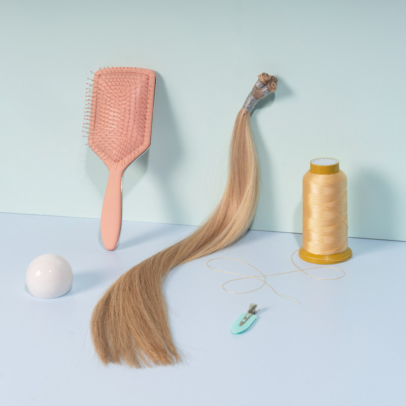 pony hand tied weft (the mini) honey 18