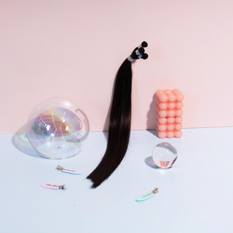 pony hand tied weft (the mini) stormy 18