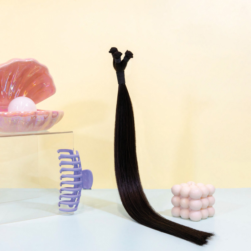 pony hand tied weft (the mini) smokey 18