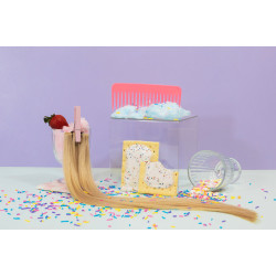 pony hybrid machine weft (the skinny)  daisy 22" 50g