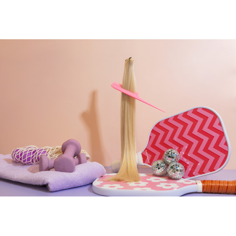 pony hybrid machine weft (the skinny) pearl 18 50g