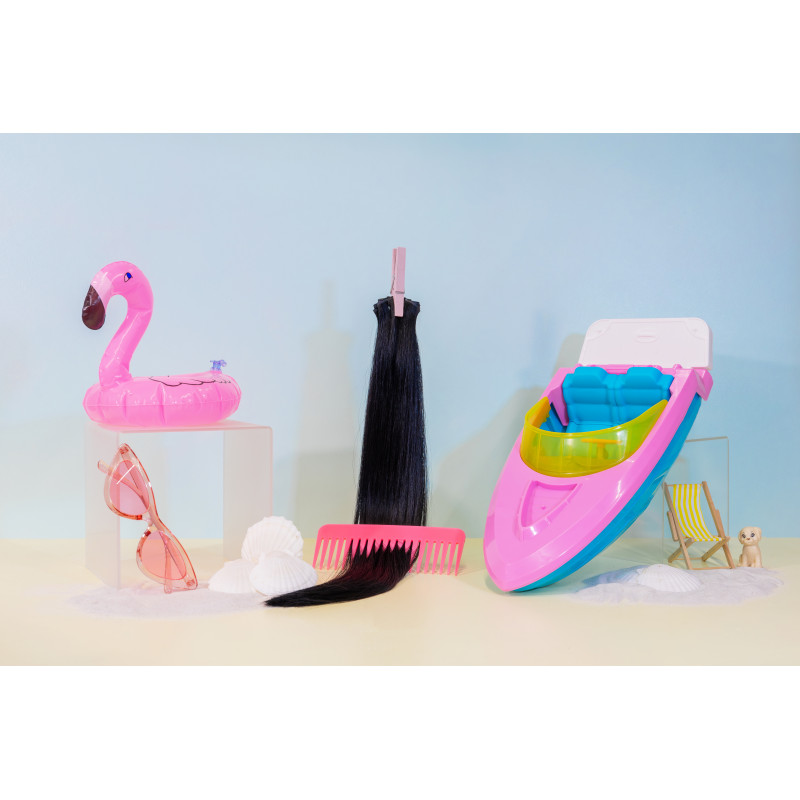 pony hybrid machine weft (the skinny) shadow 22