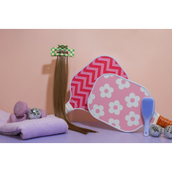 pony hybrid machine weft (the skinny) teddy 18" 50g