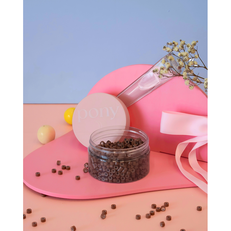 pony caramel beads (level 7) 1000pc