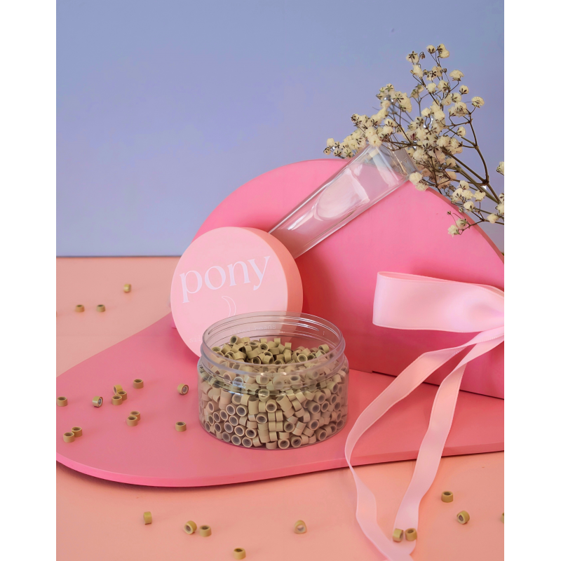 pony platinum beads (level 9+) 1000pc