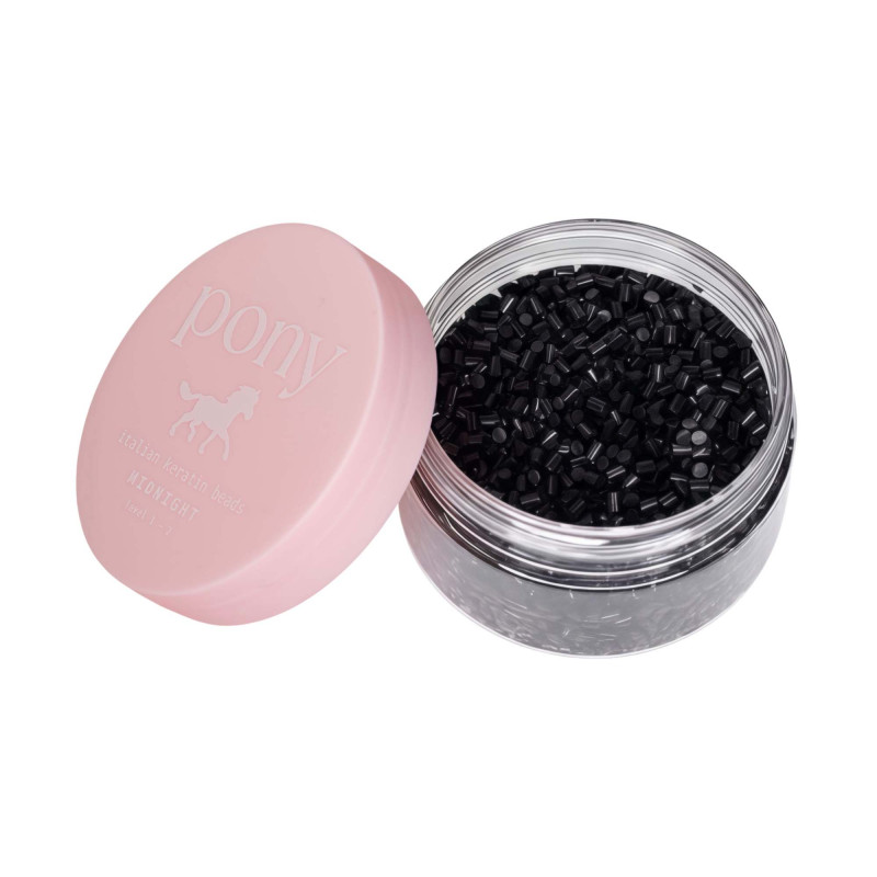 pony italian keratin replacement tips 1000pcs midnight (levels 1-2)