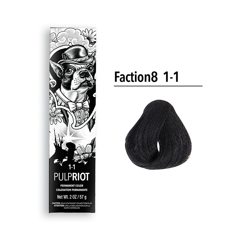 pulp riot faction8 permanent colour ash 1.1 2oz