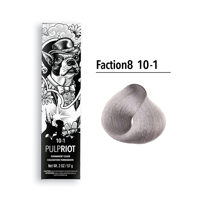 pulp riot faction8 permanent colour ash 10.1 10a 2oz