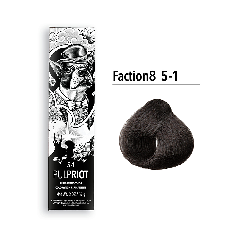 pulp riot faction8 permanent colour ash 5.1 5a 2oz