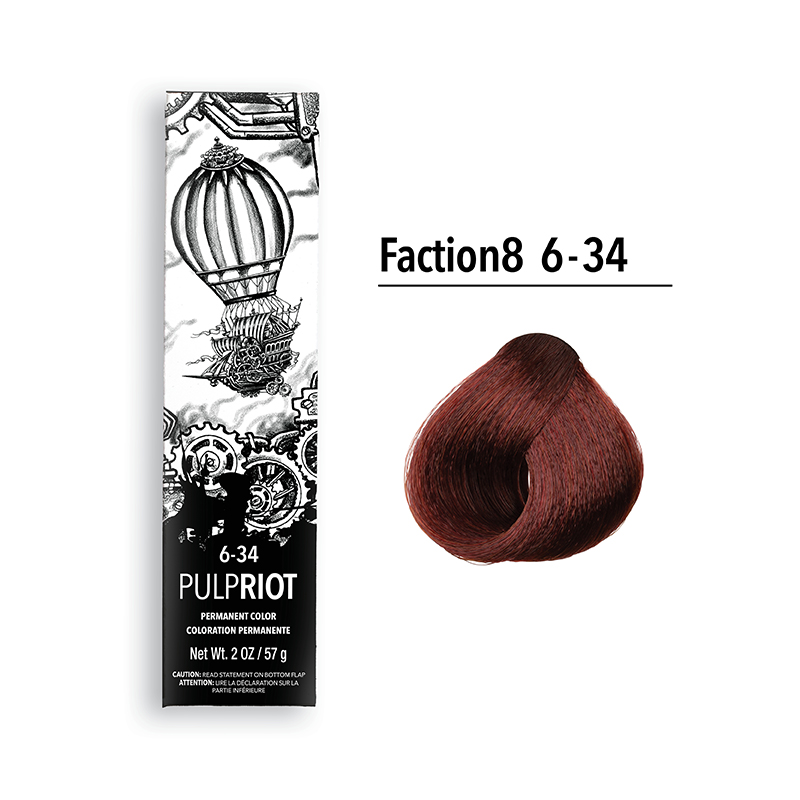 pulp riot faction8 permanent colour gold 6.34 6gc 2oz
