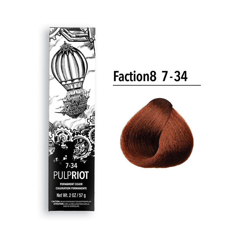pulp riot faction8 permanent colour gold 7.34 7gc 2oz