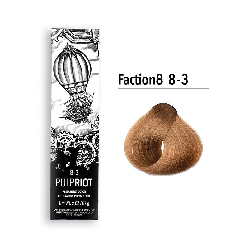 pulp riot faction8 permanent colour gold 8.3 8g 2oz
