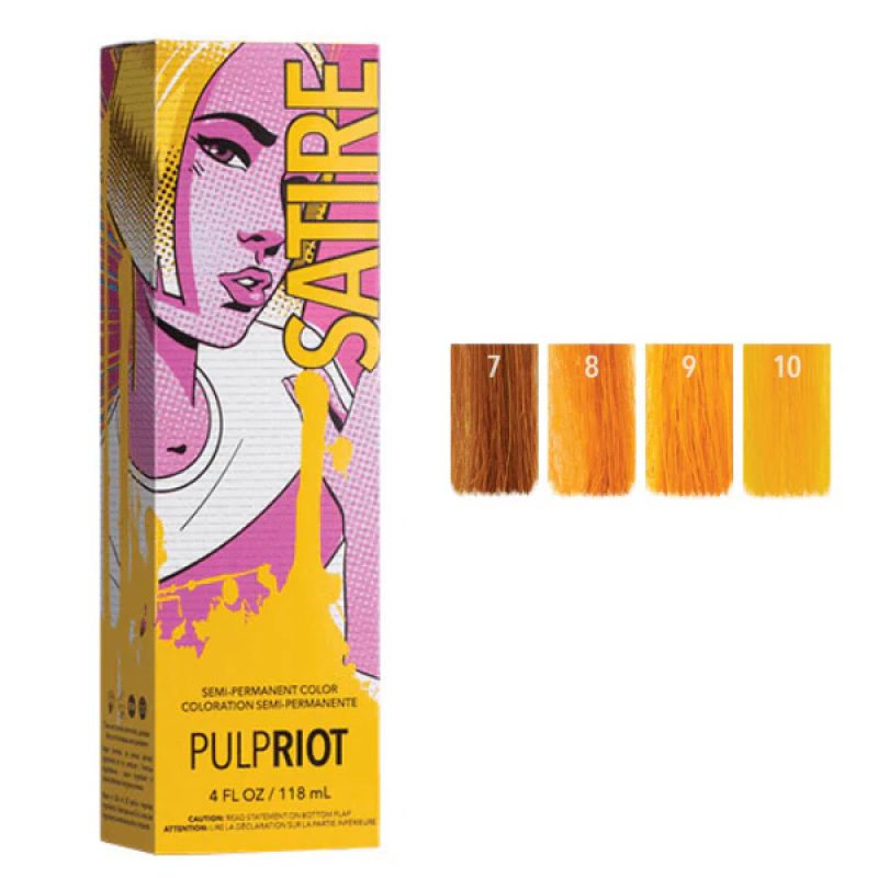 pulp riot semi satire sunflower yellow 4oz