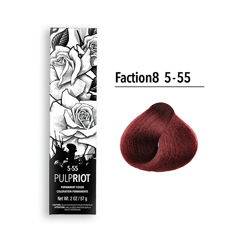 pulp riot faction8 permanent colour red 5.55 rvv 2oz