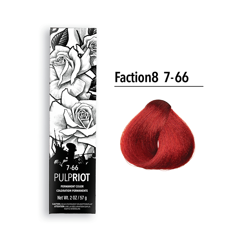 pulp riot faction8 permanent colour red 7.66 7rr 2oz