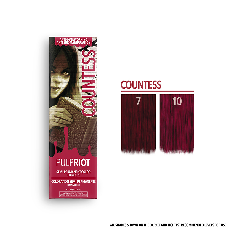 pulp riot semi countess cool red 4oz