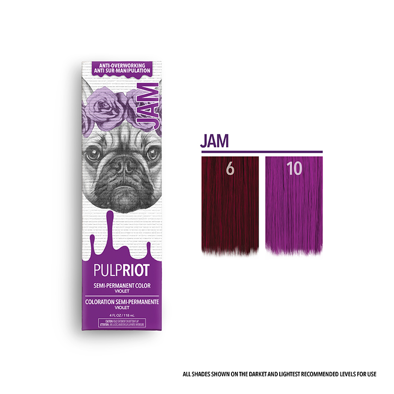 pulp riot semi jam pinky purple 4oz