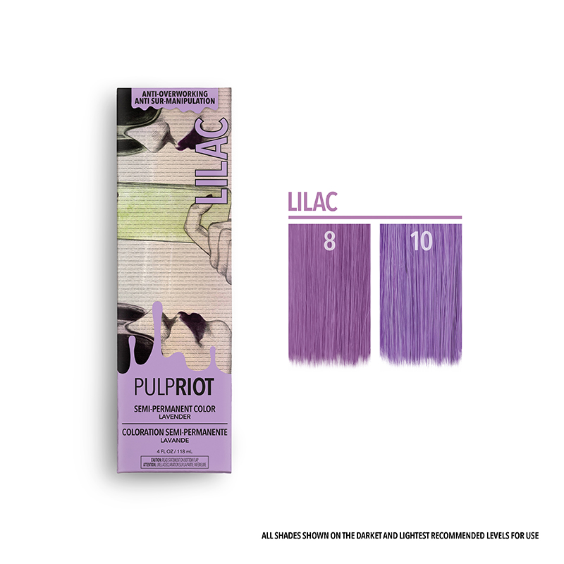 pulp riot semi lilac pastel purple 4oz