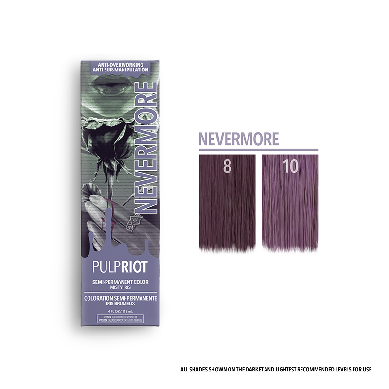 pulp riot semi nevermore cool violet 4oz