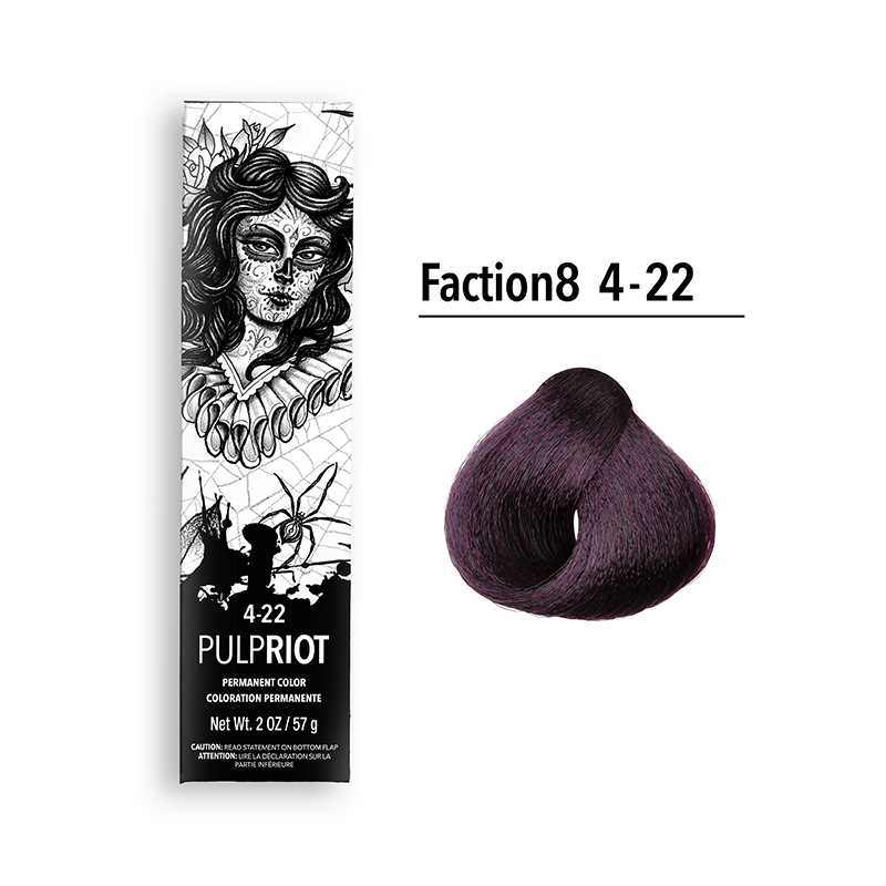 pulp riot faction8 permanent colour violet 4.22 4v 2oz