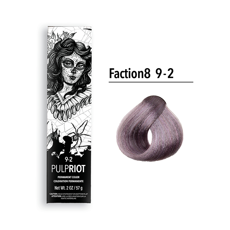 pulp riot faction8 permanent colour violet 9.2 9v 2oz