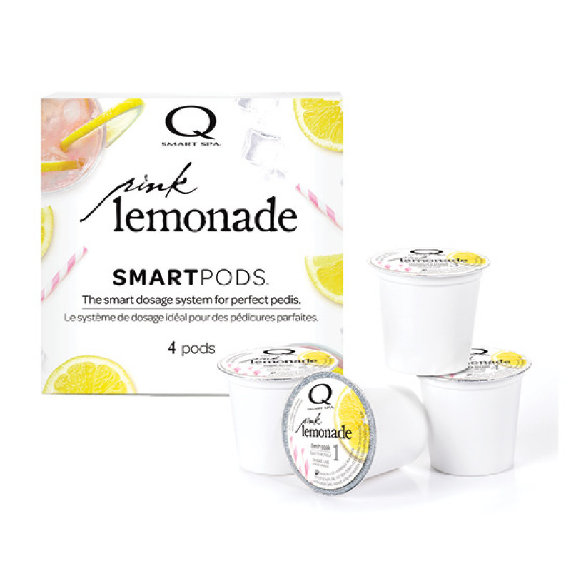 qtica pink lemonade  - 4 step pedicure system smart pod