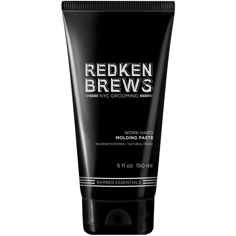 redken brews work hard molding paste tube 150ml