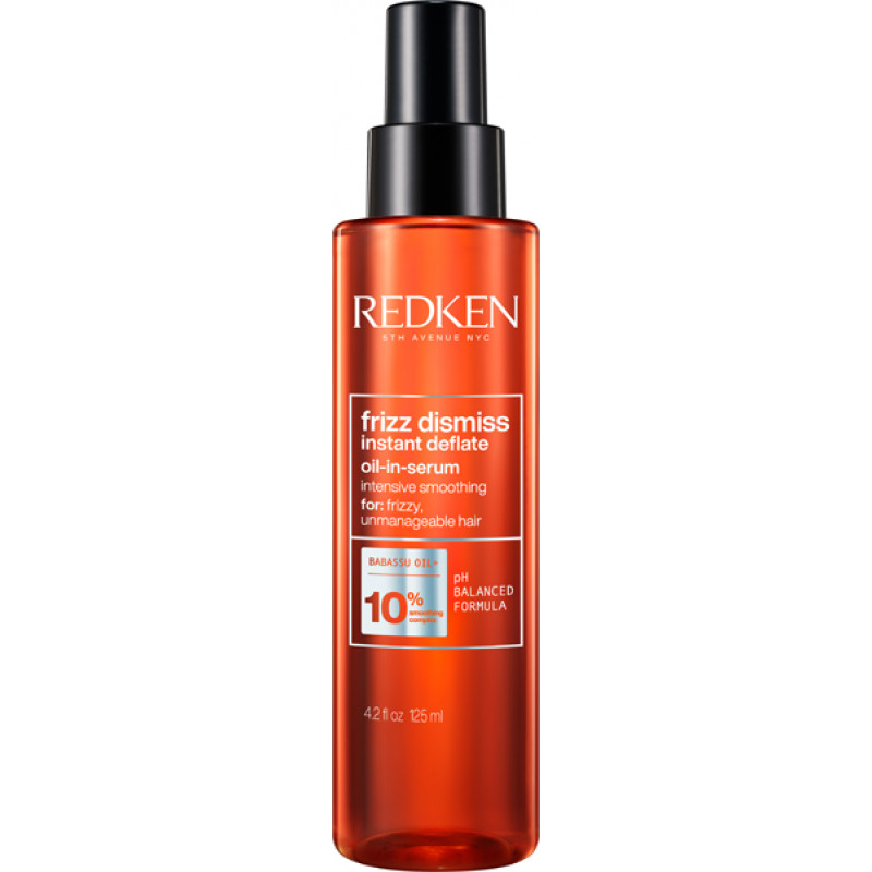redken frizz dismiss instant deflate oil-in-serum 125ml