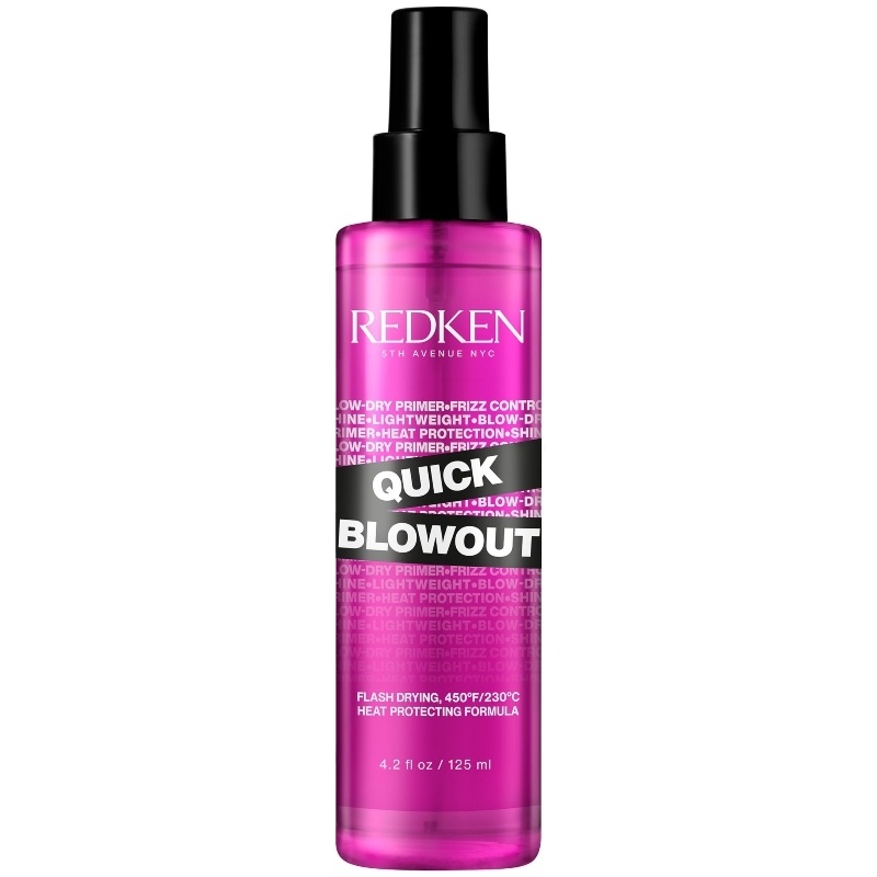 redken quick blowout heat protecting spray 125ml