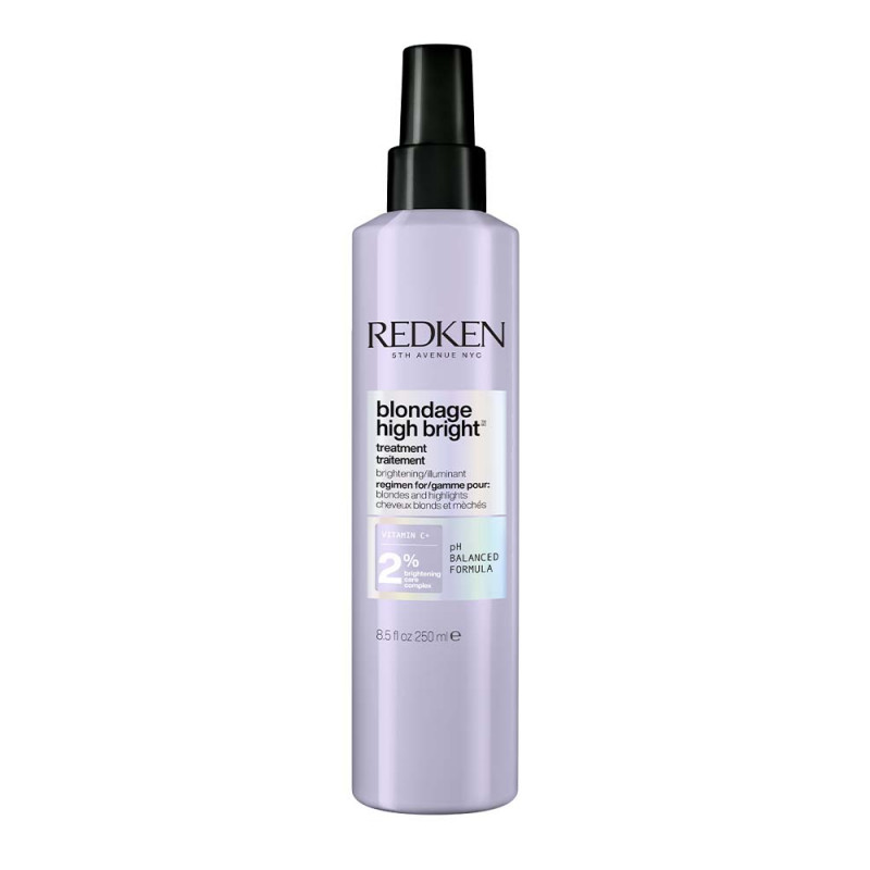 redken blondage high bright pre-shampoo treatment 250ml