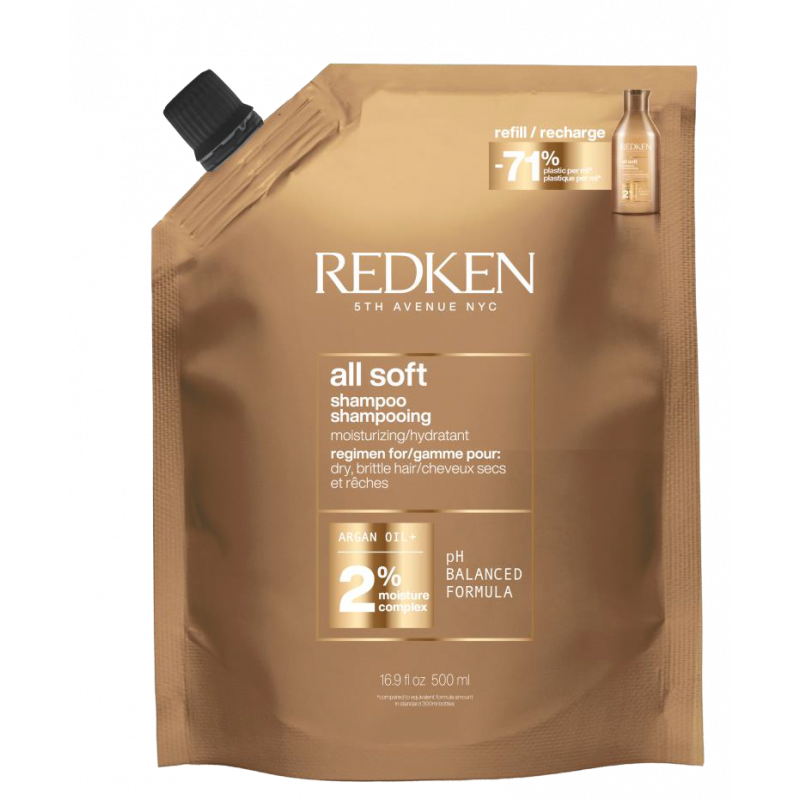 redken all soft shampoo 500ml