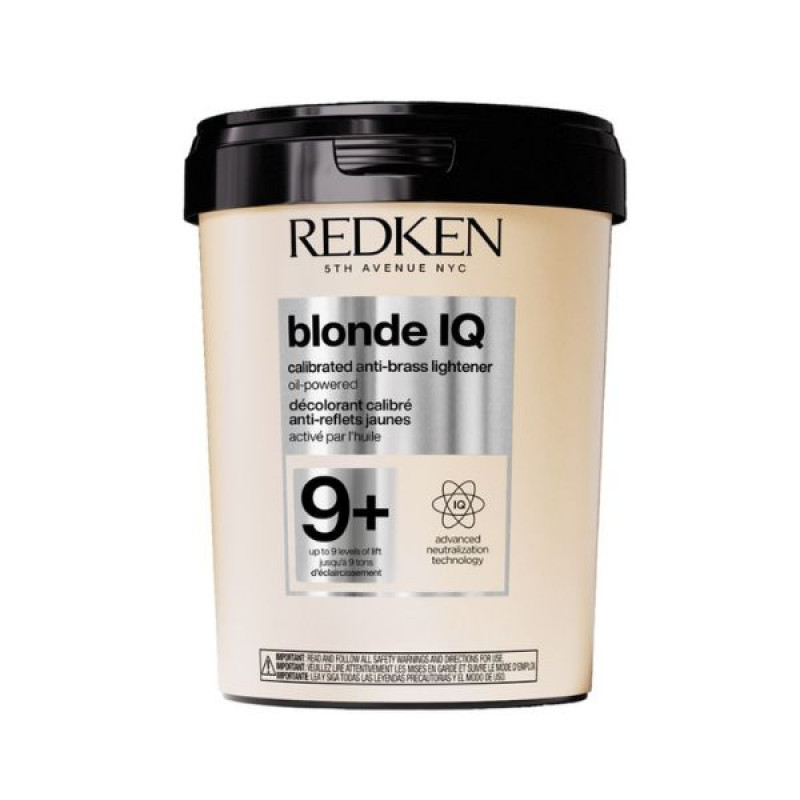 redken blonde iq  9+ anti-brass lightener 907g