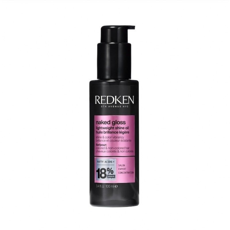 redken acidic color gloss naked gloss lightweight shine oil 100ml