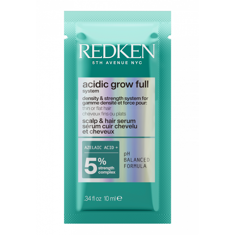 redken acidic grow full system leave-in serum10ml