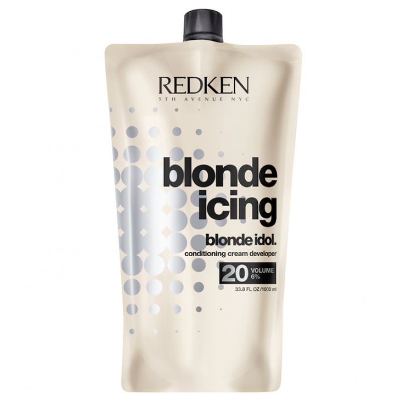 redken blonde icing developer 20 volume litre
