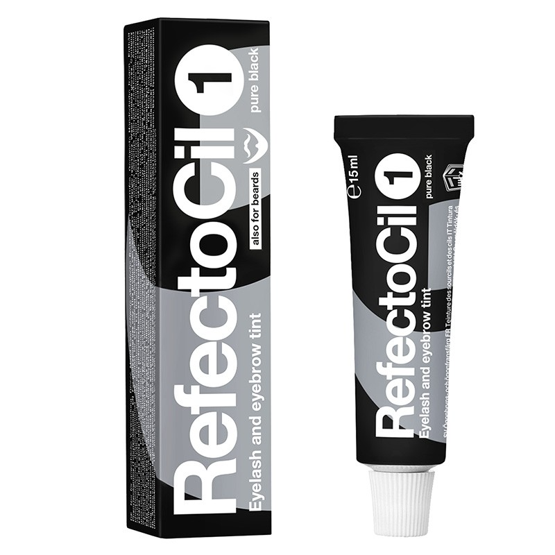 refectocil tint pure black #1 15ml