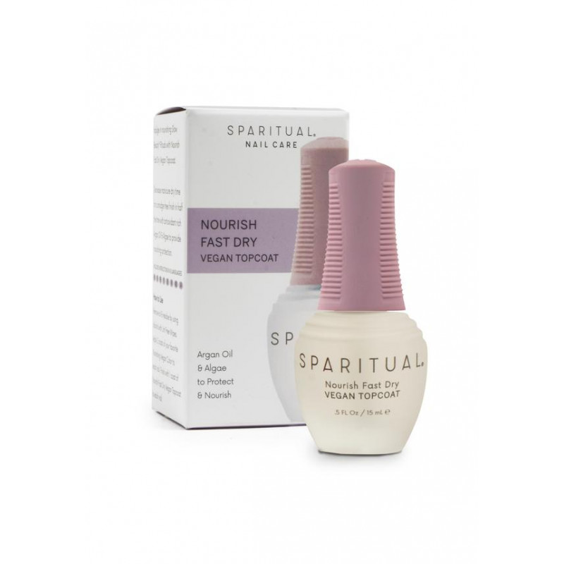 sparitual nourish fast dry vegan topcoat .5oz