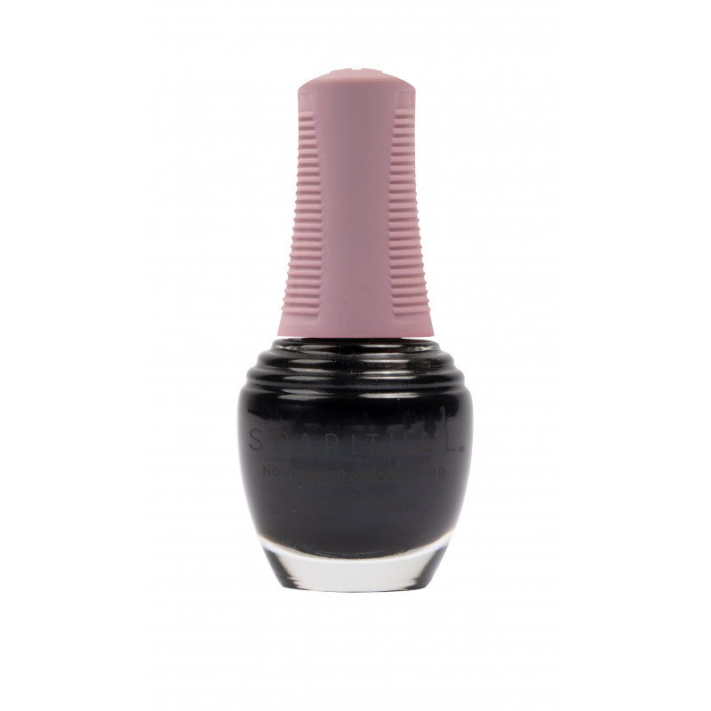 sparitual  tender black nourish polish .5oz (ow)