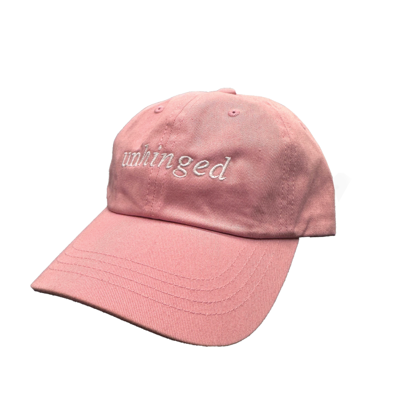 summit unhinged hat pink