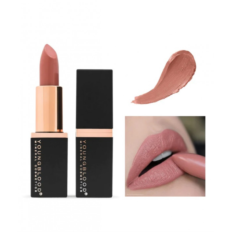 youngblood mineral creme lipstick barely nude .14 oz