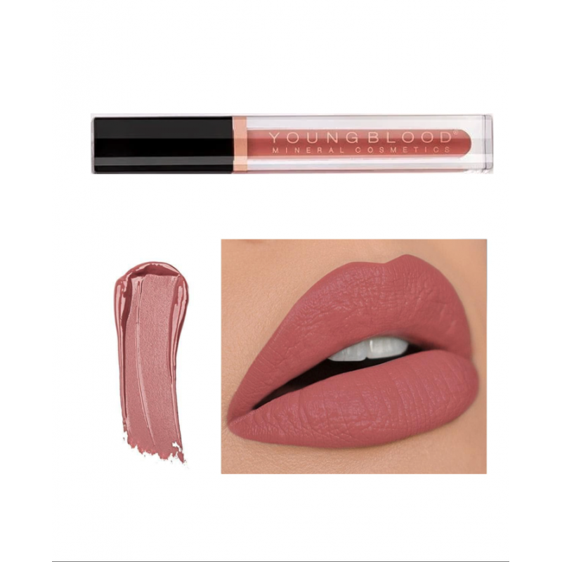 youngblood hydrating liquid lip creme cashmere .15 oz