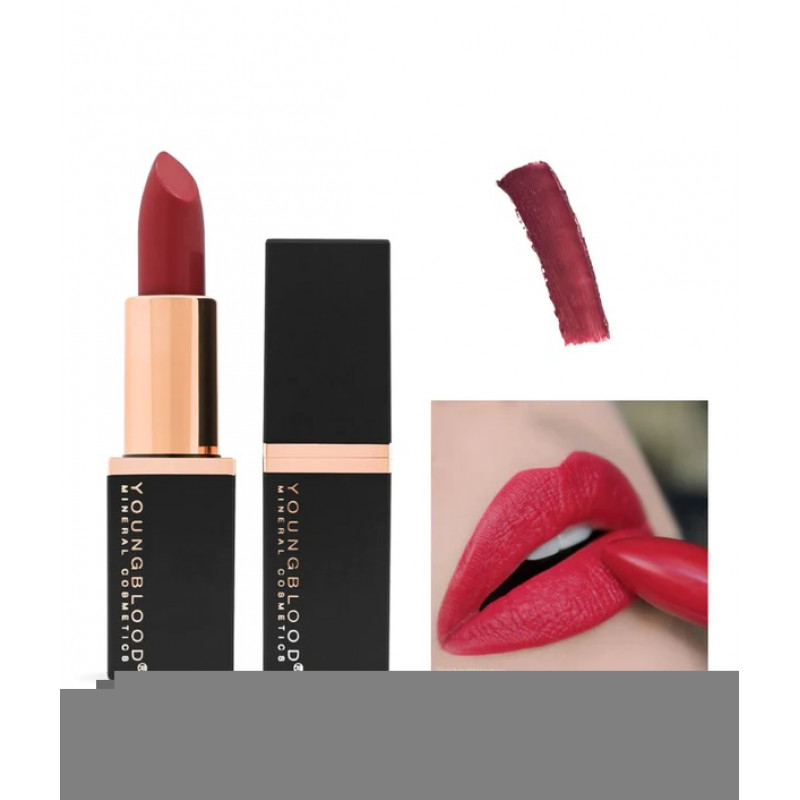 youngblood mineral creme lipstick kranberry .14 oz