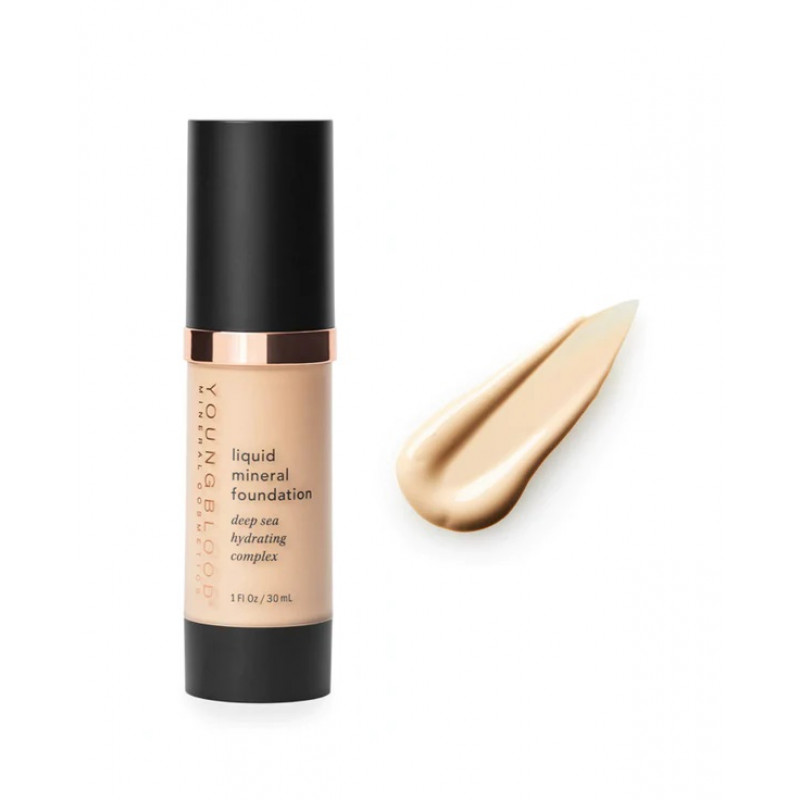 youngblood liquid mineral foundation bisque 1 oz