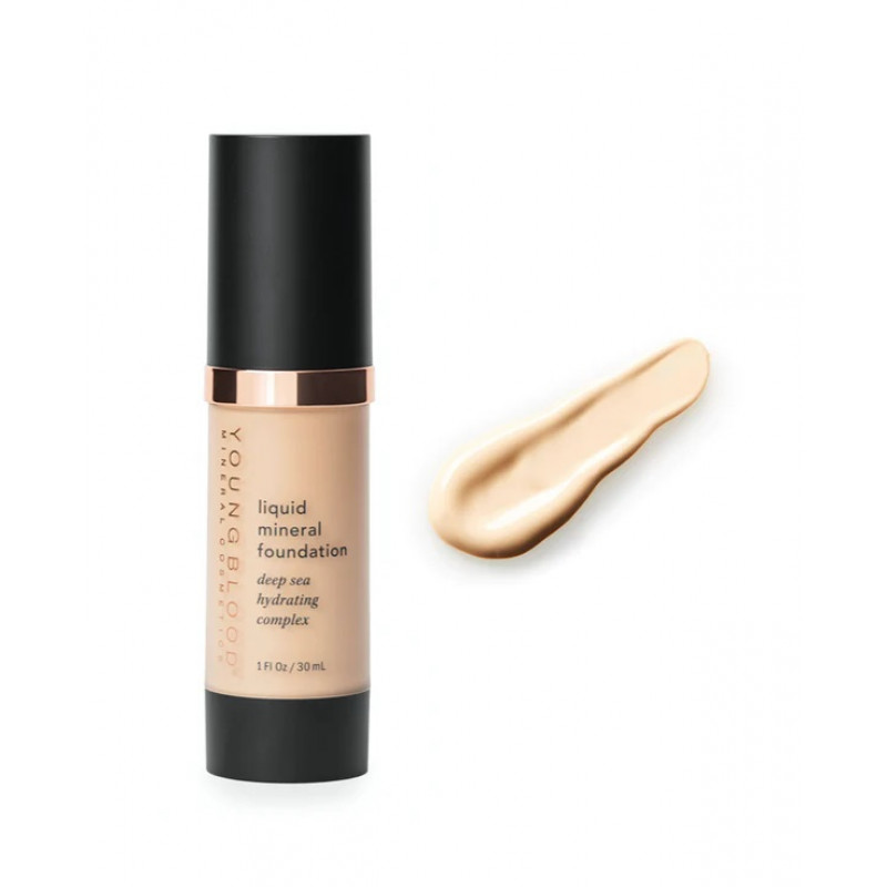youngblood liquid mineral foundation pebble 1 oz