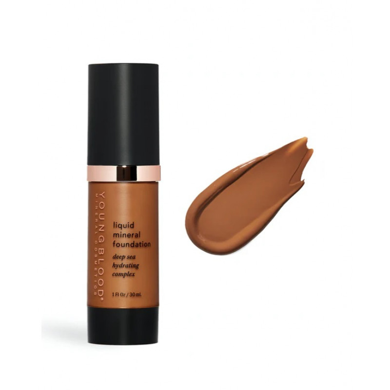 youngblood liquid mineral foundation walnut 1oz